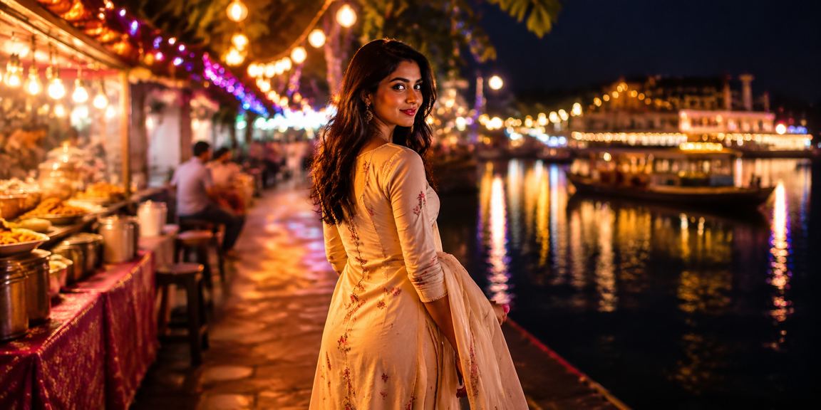 User enjoying casino games on mobile device outdoors in Kerala